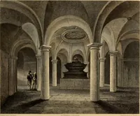 An illustration from Winkles's architectural and picturesque illustrations of the cathedral churches of England and Wales (1836)