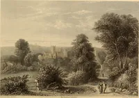 An illustration from Winkles's architectural and picturesque illustrations of the cathedral churches of England and Wales (1836)