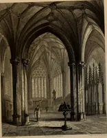 An illustration from Winkles's architectural and picturesque illustrations of the cathedral churches of England and Wales (1836)