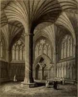An illustration from Winkles's architectural and picturesque illustrations of the cathedral churches of England and Wales (1836)
