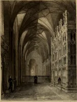 An illustration from Winkles's architectural and picturesque illustrations of the cathedral churches of England and Wales (1836)