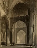 An illustration from Winkles's architectural and picturesque illustrations of the cathedral churches of England and Wales (1836)