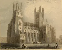 An illustration from Winkles's architectural and picturesque illustrations of the cathedral churches of England and Wales (1836)