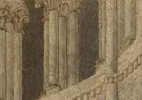 An illustration from Winkles's architectural and picturesque illustrations of the cathedral churches of England and Wales (1836)