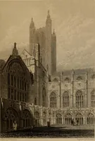An illustration from Winkles's architectural and picturesque illustrations of the cathedral churches of England and Wales (1836)