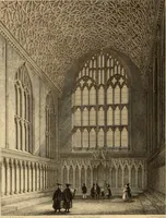An illustration from Winkles's architectural and picturesque illustrations of the cathedral churches of England and Wales (1836)