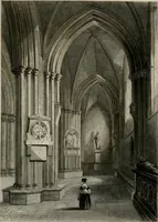An illustration from Winkles's architectural and picturesque illustrations of the cathedral churches of England and Wales (1836)