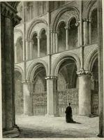 An illustration from Winkles's architectural and picturesque illustrations of the cathedral churches of England and Wales (1836)