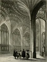 An illustration from Winkles's architectural and picturesque illustrations of the cathedral churches of England and Wales (1836)