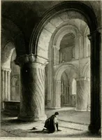 An illustration from Winkles's architectural and picturesque illustrations of the cathedral churches of England and Wales (1836)