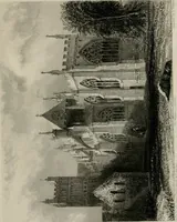 An illustration from Winkles's architectural and picturesque illustrations of the cathedral churches of England and Wales (1836)