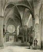 An illustration from Winkles's architectural and picturesque illustrations of the cathedral churches of England and Wales (1836)