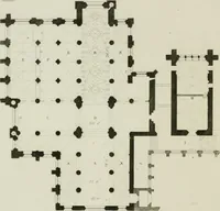 An illustration from Winkles's architectural and picturesque illustrations of the cathedral churches of England and Wales (1836)