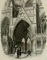 An illustration from Winkles's architectural and picturesque illustrations of the cathedral churches of England and Wales (1836)
