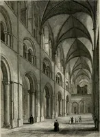 An illustration from Winkles's architectural and picturesque illustrations of the cathedral churches of England and Wales (1836)