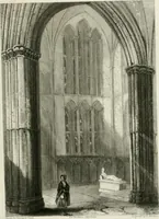 An illustration from Winkles's architectural and picturesque illustrations of the cathedral churches of England and Wales (1836)