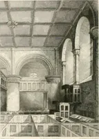 An illustration from Winkles's architectural and picturesque illustrations of the cathedral churches of England and Wales (1836)