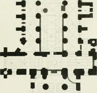 An illustration from Winkles's architectural and picturesque illustrations of the cathedral churches of England and Wales (1836)
