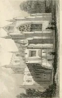 An illustration from Winkles's architectural and picturesque illustrations of the cathedral churches of England and Wales (1836)