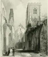 An illustration from Winkles's architectural and picturesque illustrations of the cathedral churches of England and Wales (1836)