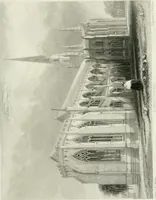 An illustration from Winkles's architectural and picturesque illustrations of the cathedral churches of England and Wales (1836)
