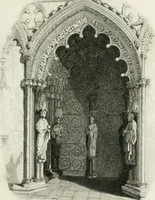 An illustration from Winkles's architectural and picturesque illustrations of the cathedral churches of England and Wales (1836)