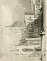 An illustration from Winkles's architectural and picturesque illustrations of the cathedral churches of England and Wales (1836)