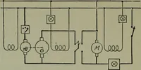 An illustration from Wiring diagrams of electrical apparatus and installations (1913)