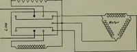 An illustration from Wiring diagrams of electrical apparatus and installations (1913)