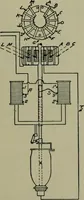 An illustration from Wiring diagrams of electrical apparatus and installations (1913)