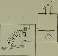 An illustration from Wiring diagrams of electrical apparatus and installations (1913)