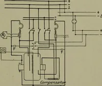 An illustration from Wiring diagrams of electrical apparatus and installations (1913)