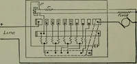 An illustration from Wiring diagrams of electrical apparatus and installations (1913)