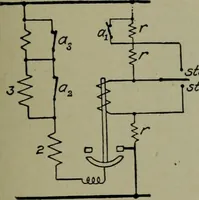 An illustration from Wiring diagrams of electrical apparatus and installations (1913)