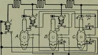 An illustration from Wiring diagrams of electrical apparatus and installations (1913)