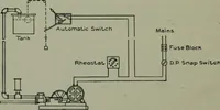 An illustration from Wiring diagrams of electrical apparatus and installations (1913)