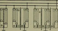 An illustration from Wiring diagrams of electrical apparatus and installations (1913)