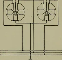 An illustration from Wiring diagrams of electrical apparatus and installations (1913)