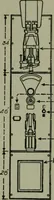 An illustration from Wiring diagrams of electrical apparatus and installations (1913)