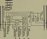An illustration from Wiring diagrams of electrical apparatus and installations (1913)
