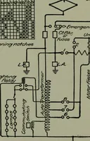An illustration from Wiring diagrams of electrical apparatus and installations (1913)