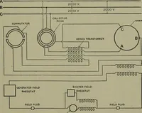 An illustration from Wiring diagrams of electrical apparatus and installations (1913)
