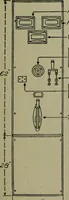 An illustration from Wiring diagrams of electrical apparatus and installations (1913)