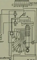An illustration from Wiring diagrams of electrical apparatus and installations (1913)
