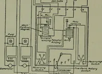 An illustration from Wiring diagrams of electrical apparatus and installations (1913)
