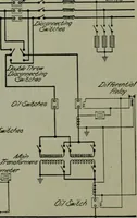 An illustration from Wiring diagrams of electrical apparatus and installations (1913)