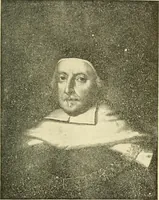 An illustration from Witchcraft in Salem village (1904)