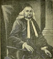 An illustration from Witchcraft in Salem village (1904)