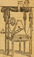 An illustration from Witchcraft: or The art of fortune-telling unveiled: from the low ambition of the celebrated Mary Pitcher, to the more elevated, but equally vague pretensions of the injudicious astrologer. (1805)