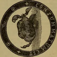 An illustration from The witches' dream book and fortune teller (1885)